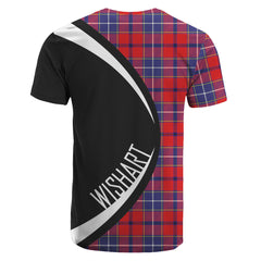 Wishart Dress Tartan Crest T-shirt - Circle Style