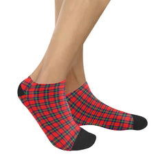 Ruthven Modern Tartan Ankle Socks