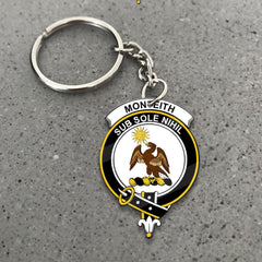 Monteith Crest Keychain