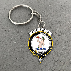 Pennycook Crest Keychain