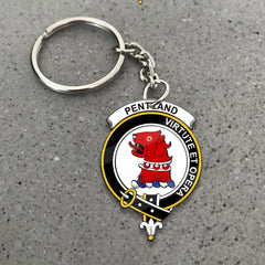Pentland Crest Keychain
