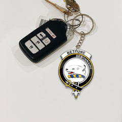 Bethune Crest Keychain