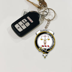 Russell Crest Keychain