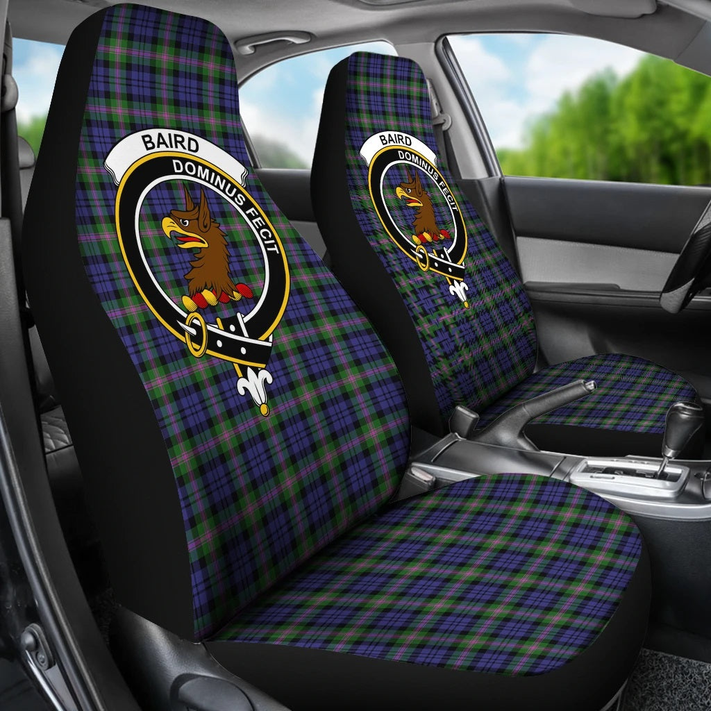Baird Family Tartan Crest Car seat cover