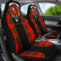 Adair Family Tartan Crest Car Seat Cover - Special Version