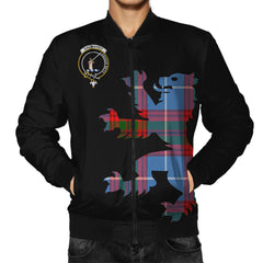 Dalmahoy Tartan Bomber Jacket Lion & Thistle