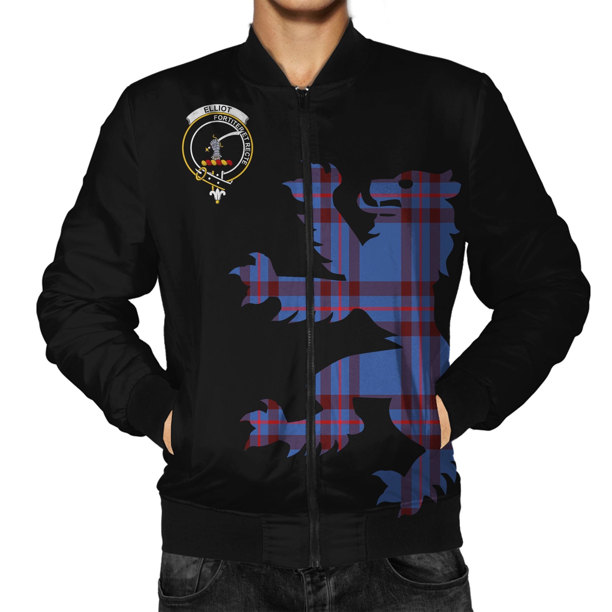 Elliot Tartan Bomber Jacket Lion & Thistle