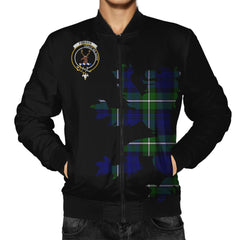 Forbes Tartan Bomber Jacket Lion & Thistle