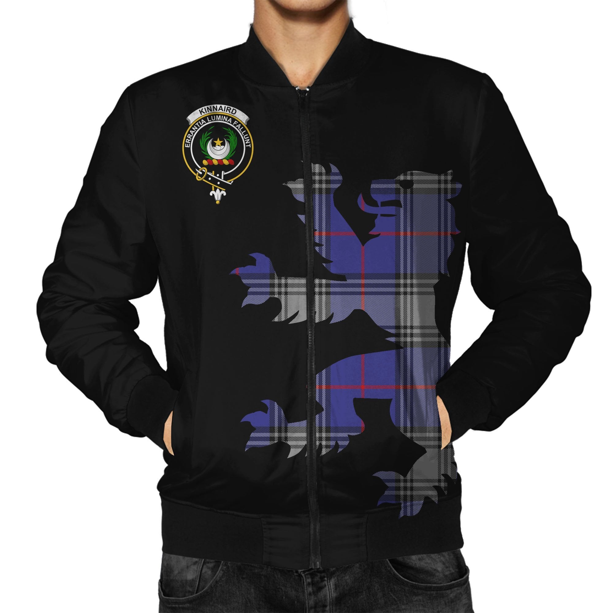 Kinnaird Tartan Bomber Jacket Lion & Thistle