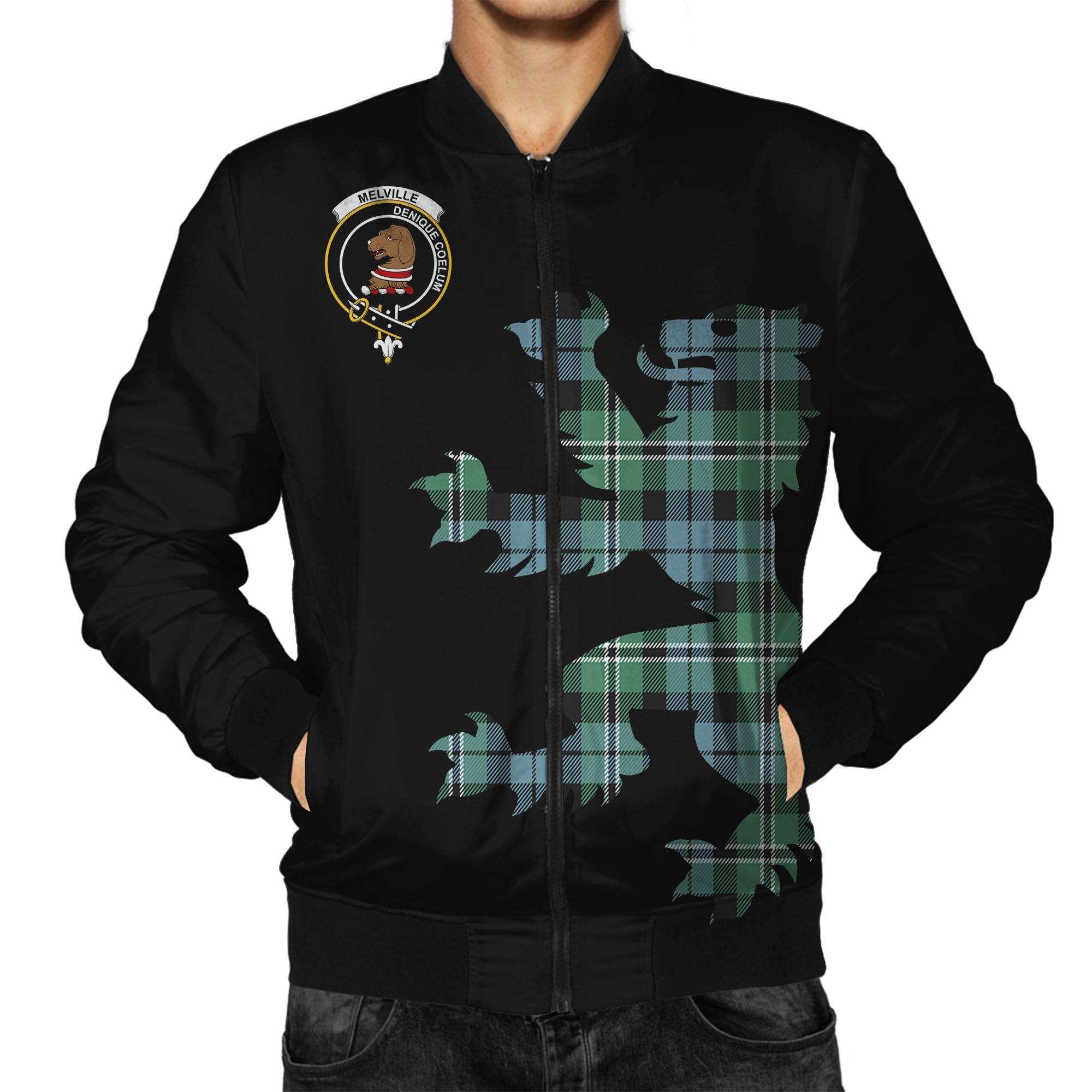 Melville Tartan Bomber Jacket Lion & Thistle