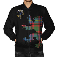 Stirling (of Cadder-Present Chief) Tartan Bomber Jacket Lion & Thistle