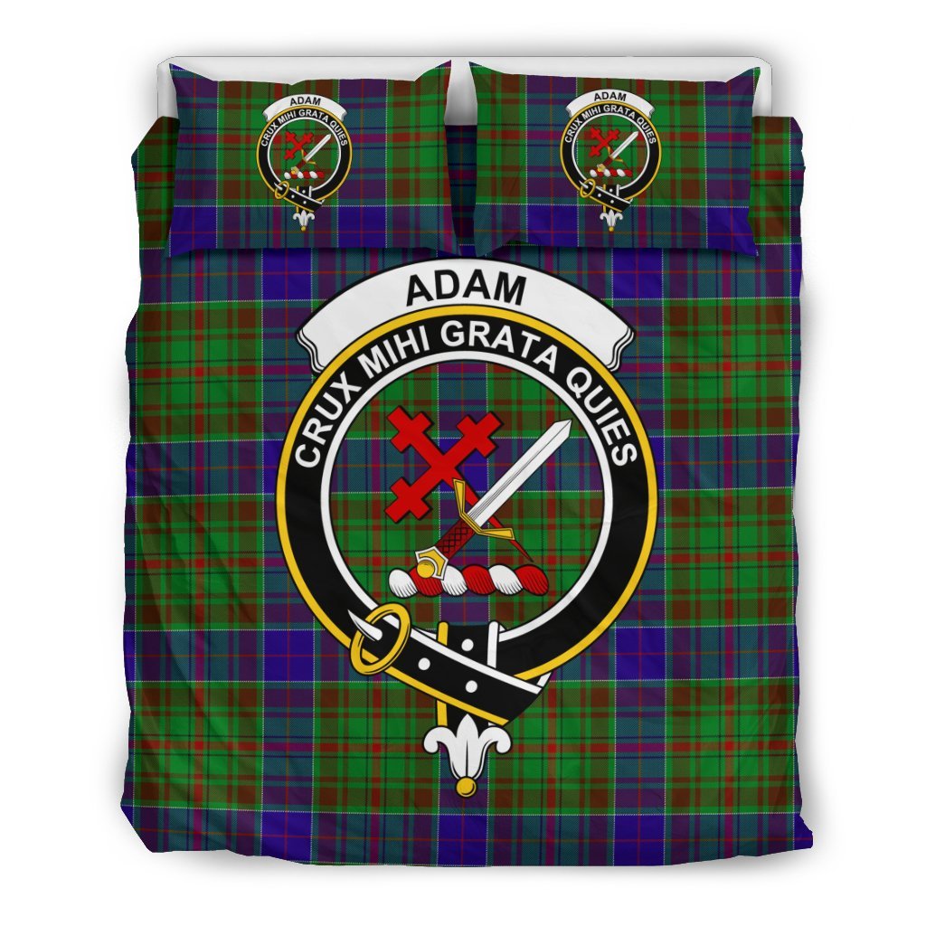 Adam Family Tartan Crest Bedding Set