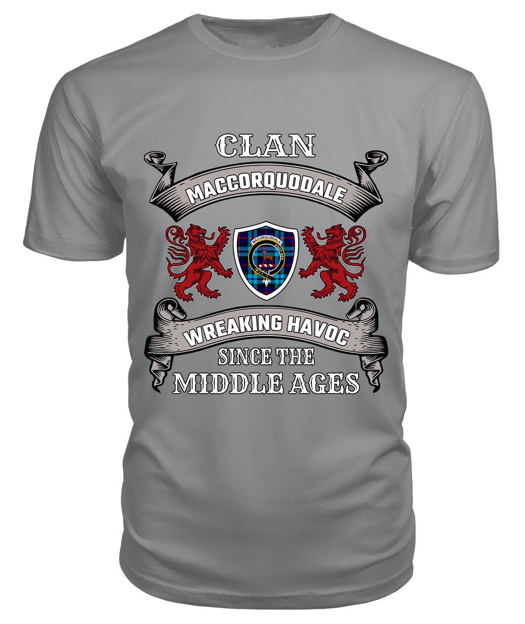 MacCorquodale Family Tartan - 2D T-shirt