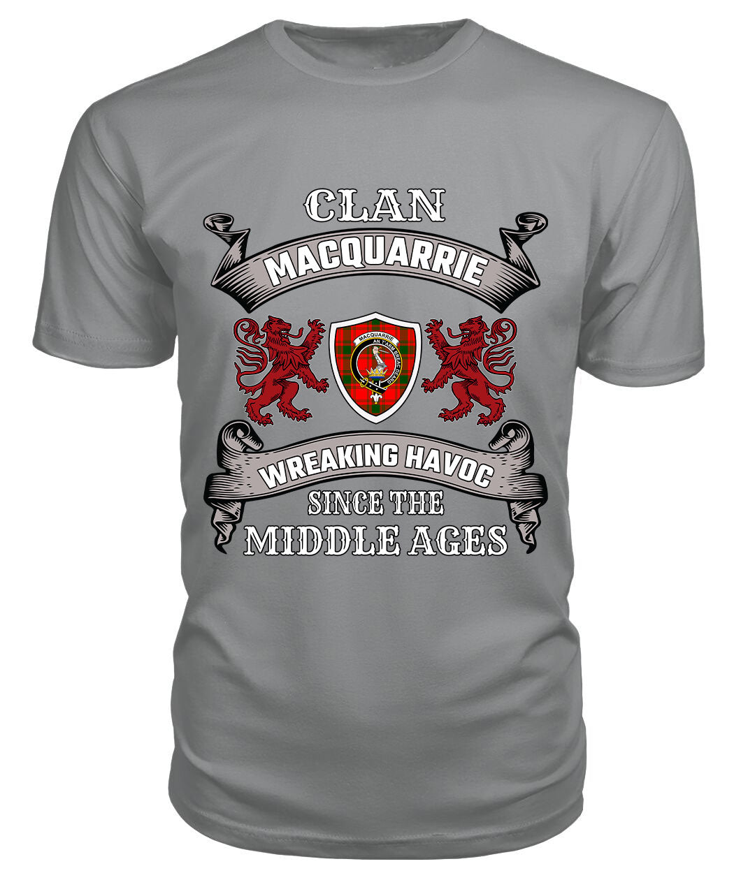 MacQuarrie Family Tartan - 2D T-shirt