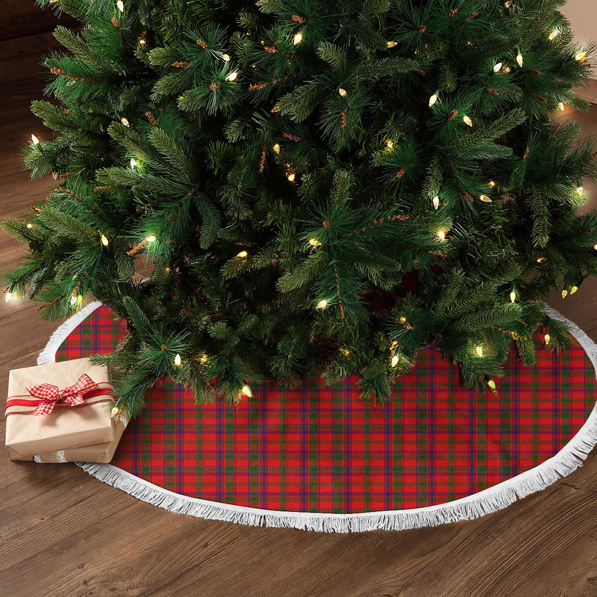 Bain Tartan Christmas Tree Skirt
