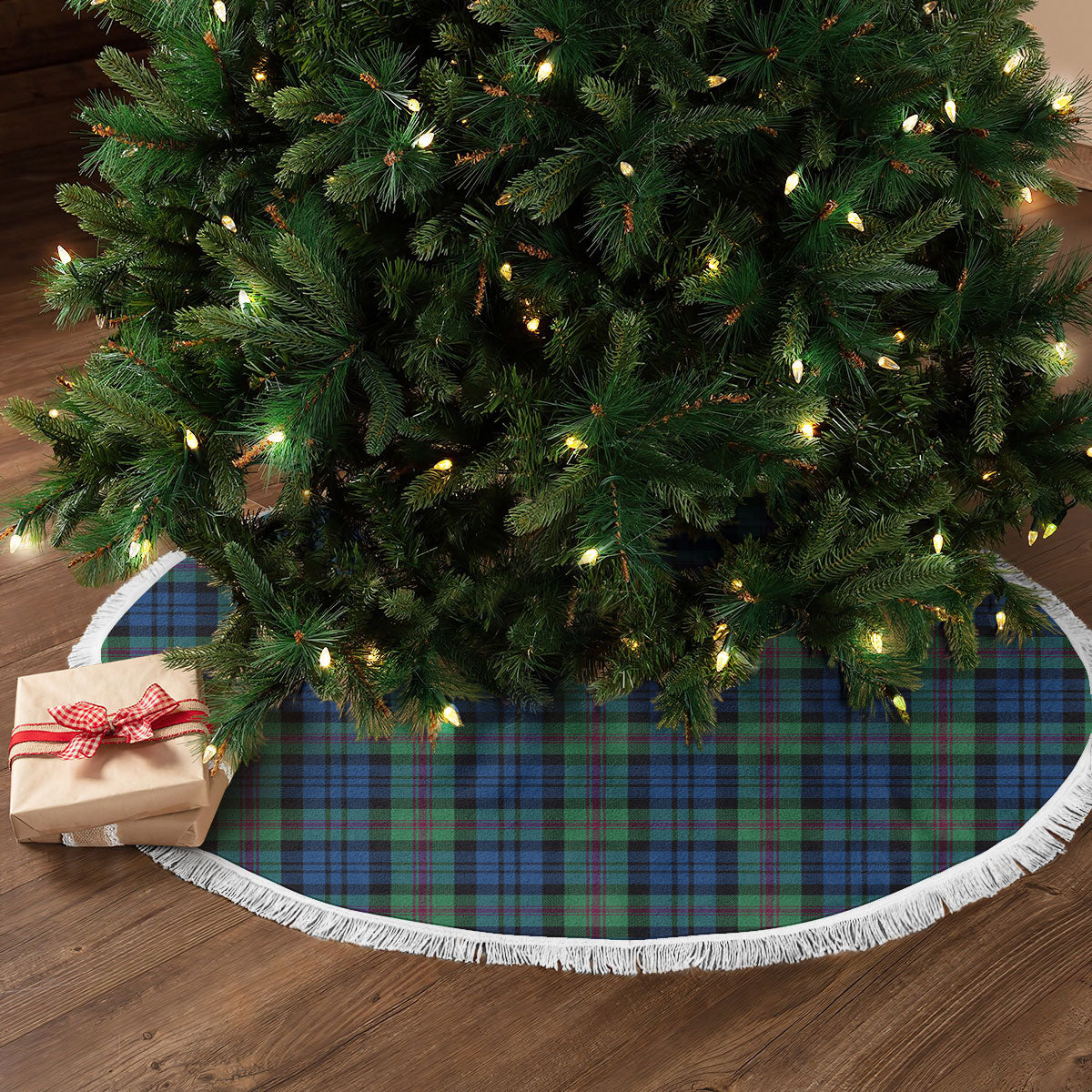 Baird Ancient Tartan Christmas Tree Skirt