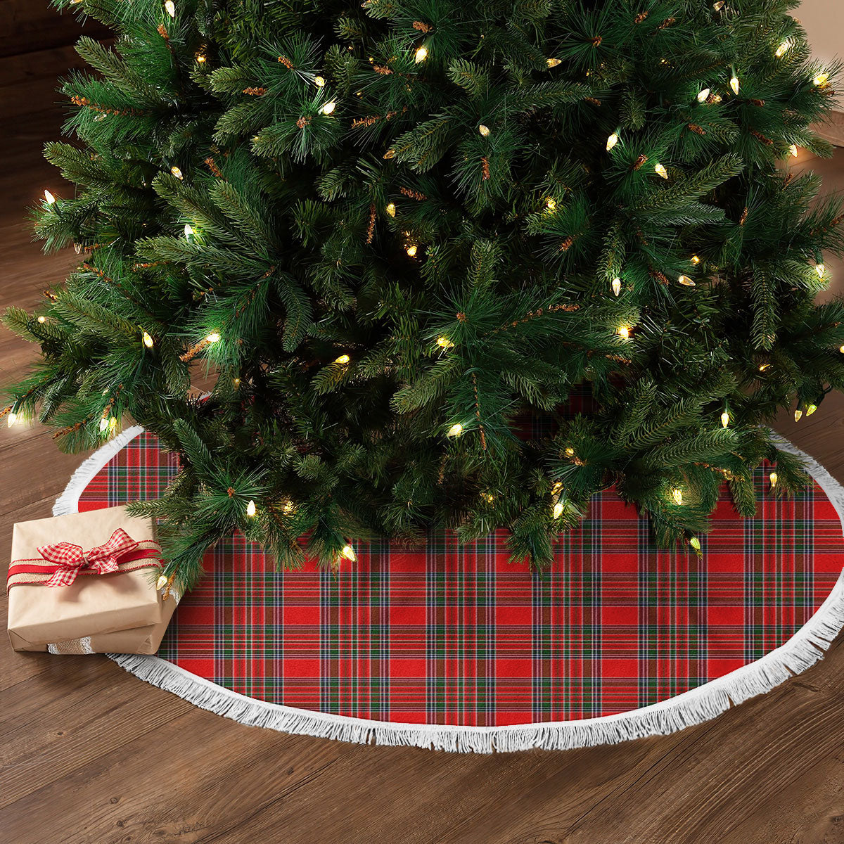 Binning (of Wallifoord) Tartan Christmas Tree Skirt