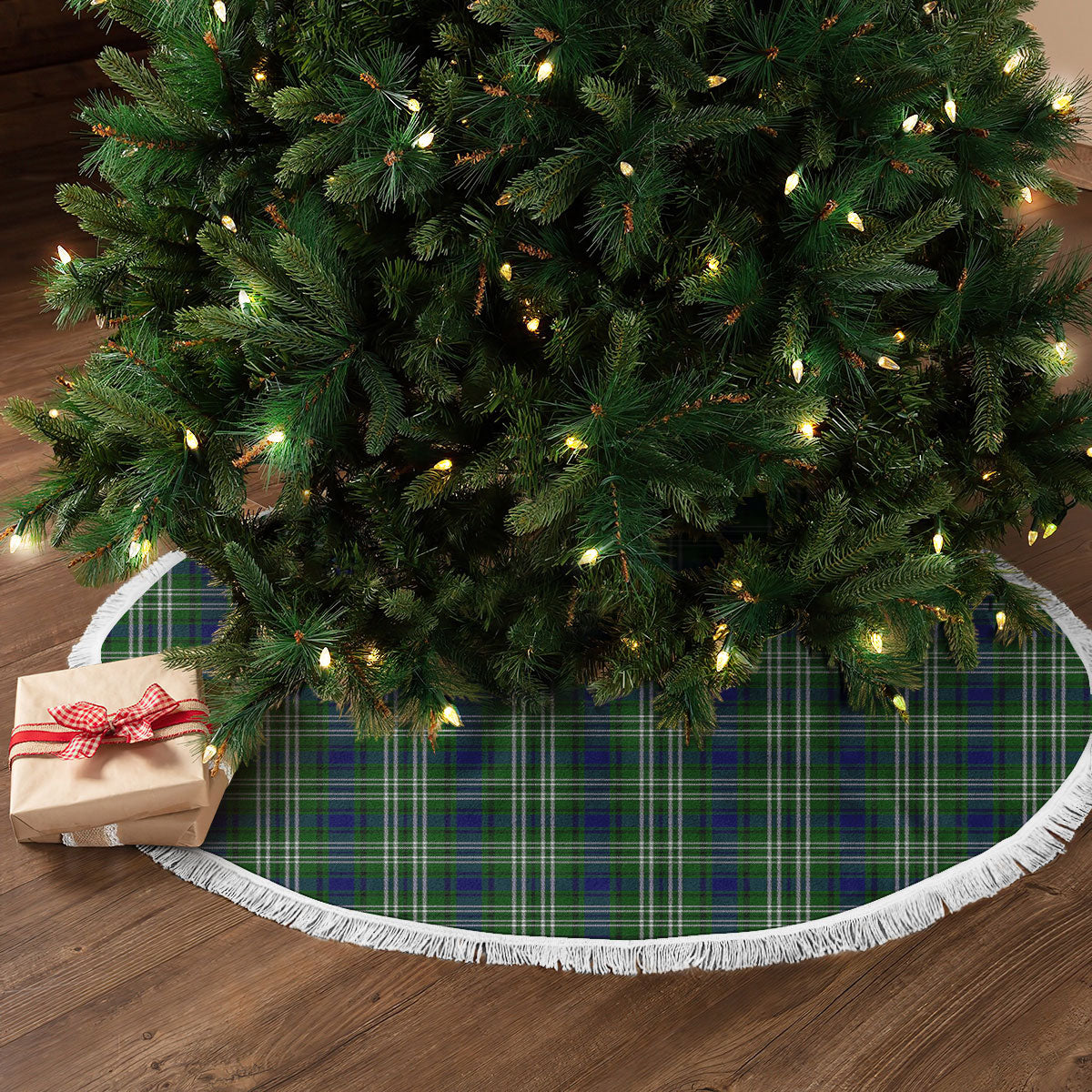 Blackadder Tartan Christmas Tree Skirt