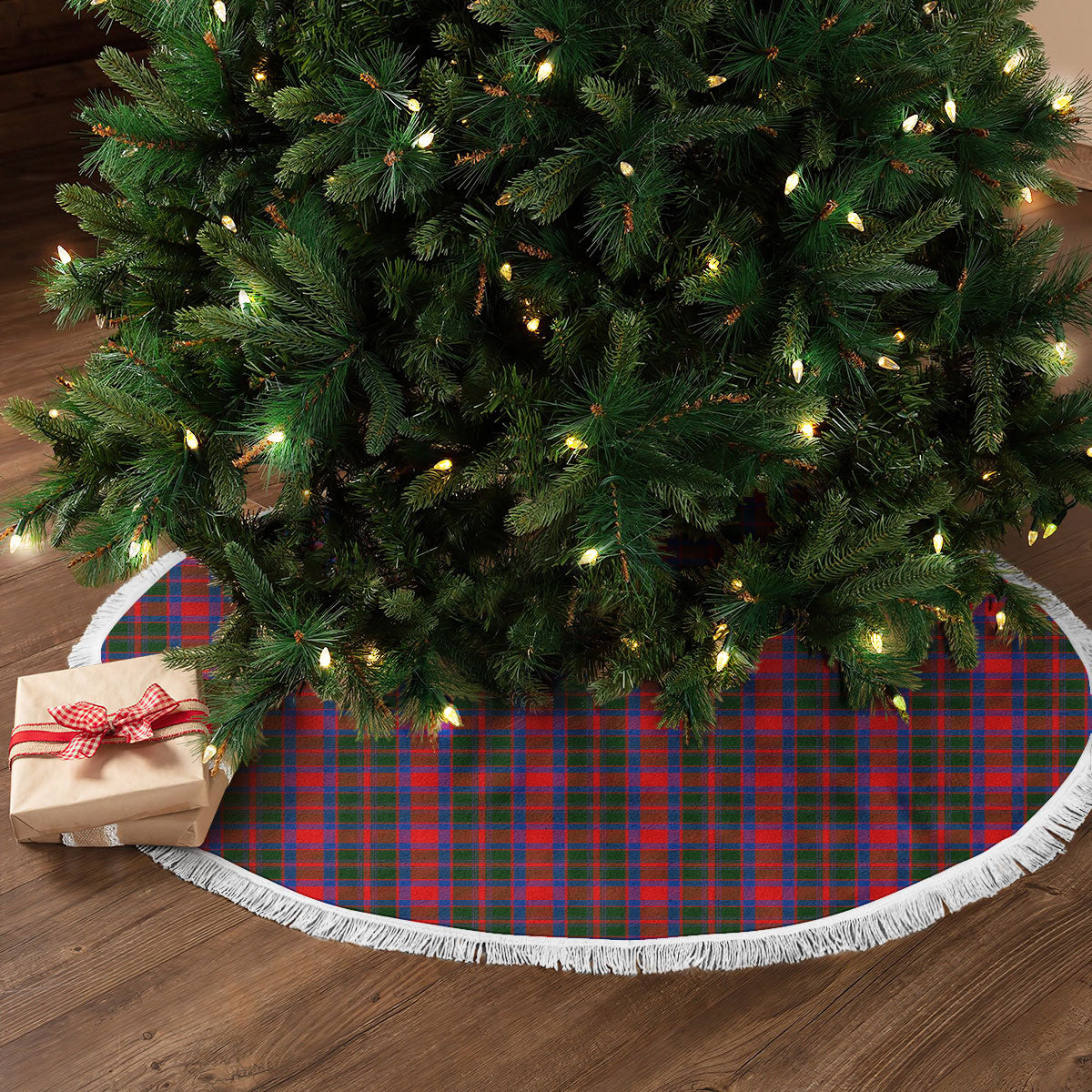 Carrick District Tartan Christmas Tree Skirt