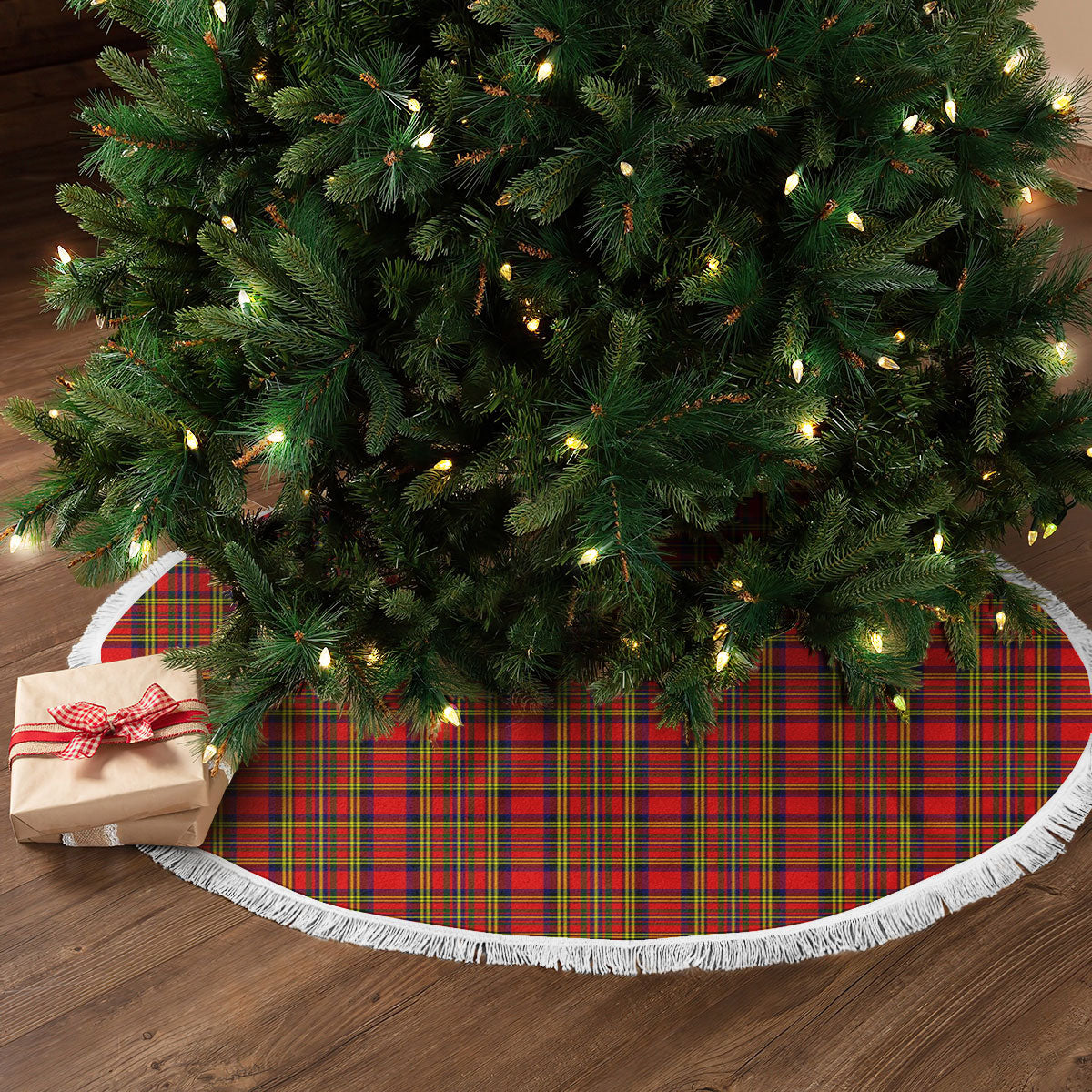 Hepburn Tartan Christmas Tree Skirt