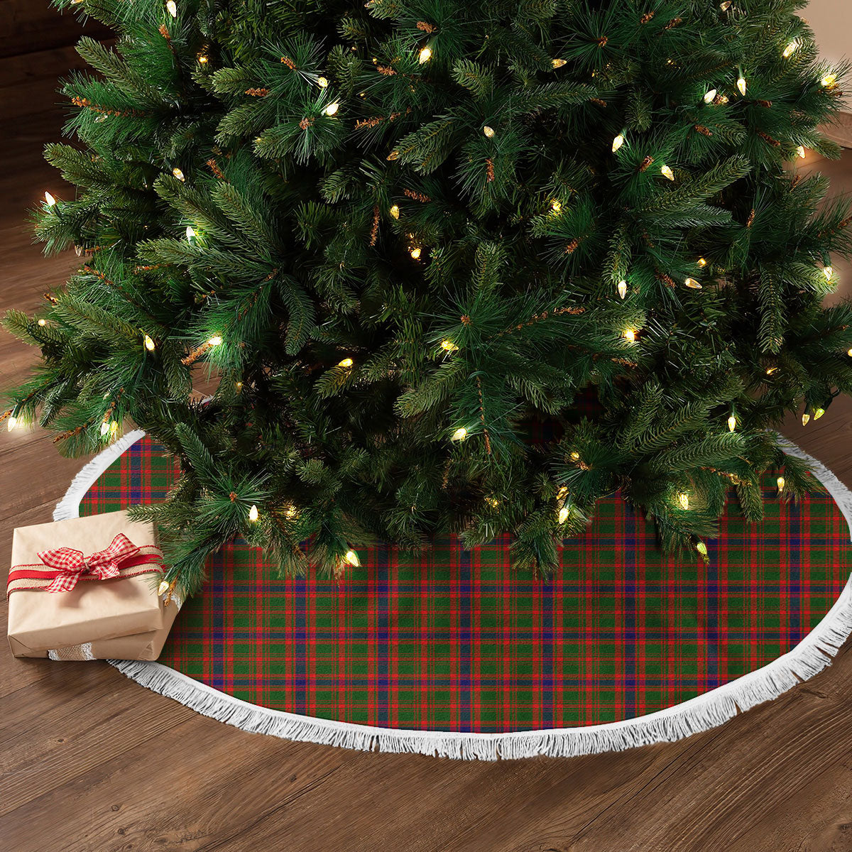 Kinninmont Tartan Christmas Tree Skirt