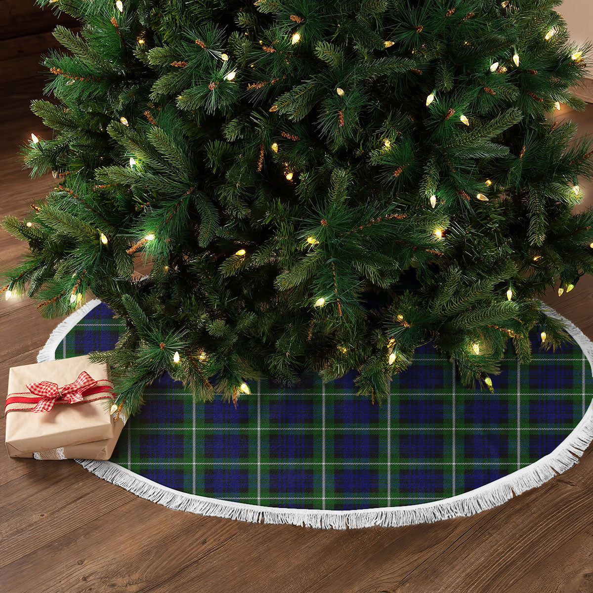 Lammie Tartan Christmas Tree Skirt