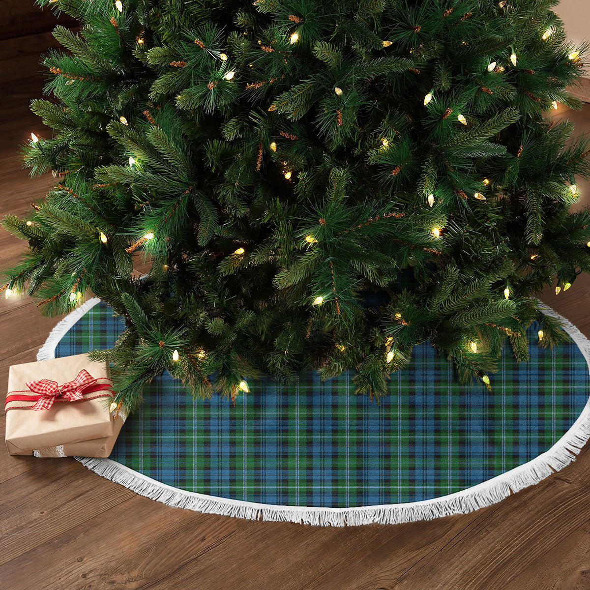 Lyon Tartan Christmas Tree Skirt