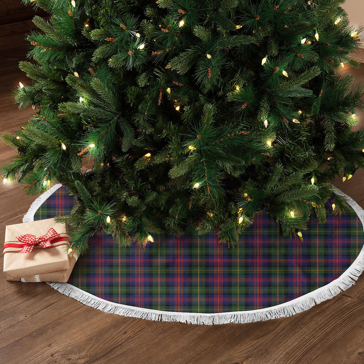MacLennan Modern Tartan Christmas Tree Skirt