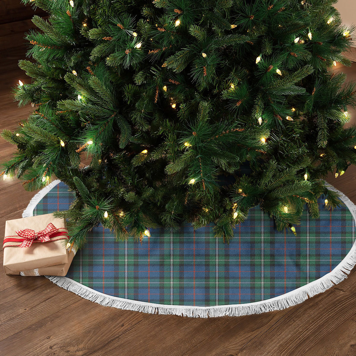 MacPhail Hunting Ancient Tartan Christmas Tree Skirt