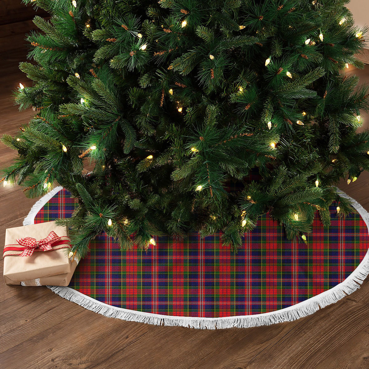MacPherson Modern Tartan Christmas Tree Skirt