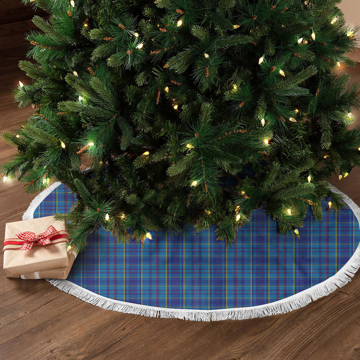 Mercer Modern Tartan Christmas Tree Skirt