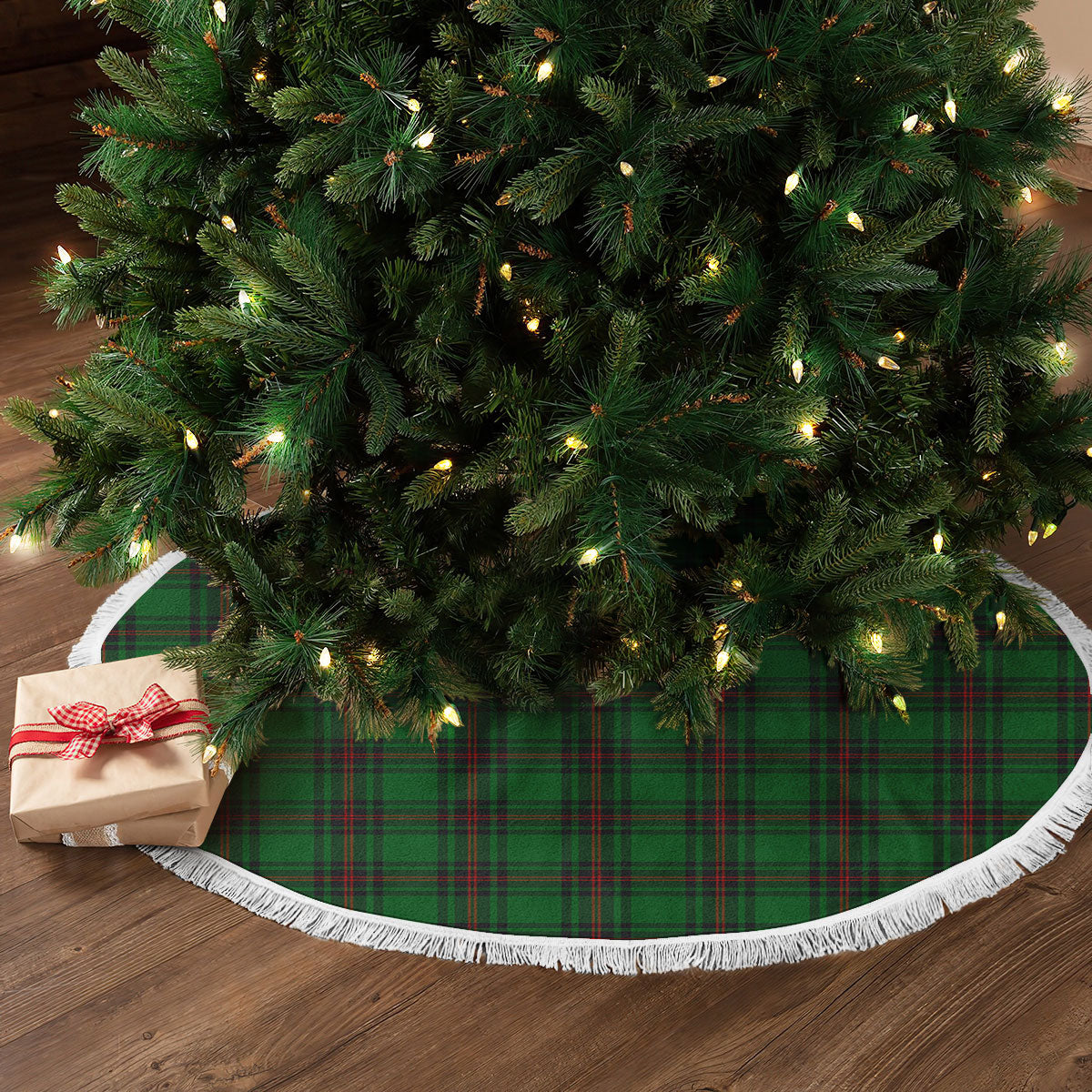 Primrose Tartan Christmas Tree Skirt