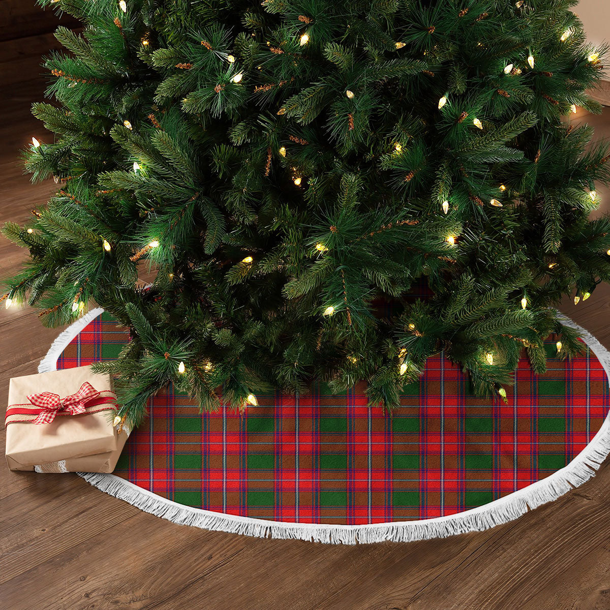 Rattray Modern Tartan Christmas Tree Skirt