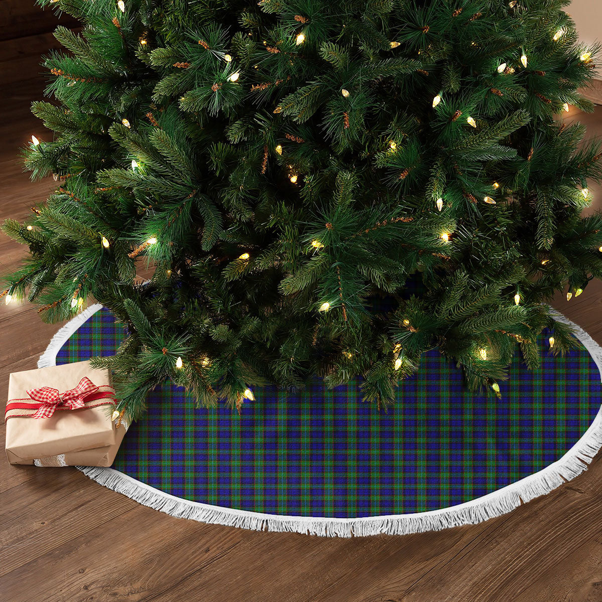 Sempill Modern Tartan Christmas Tree Skirt