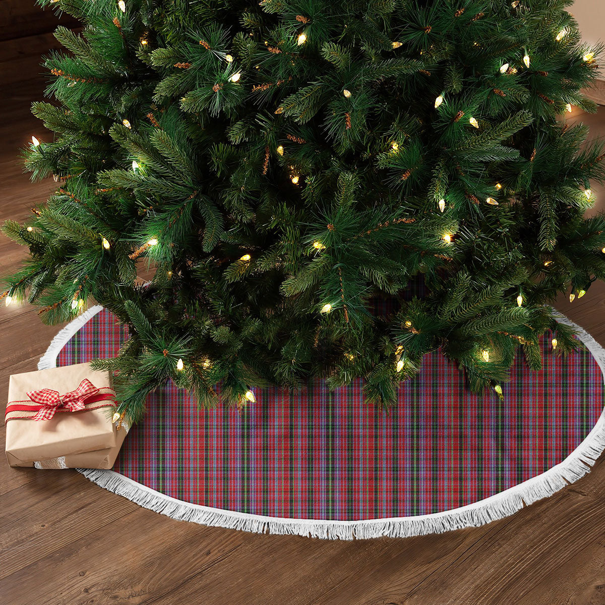 Udny Tartan Christmas Tree Skirt
