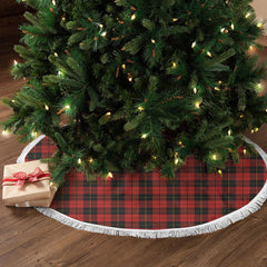 Wallace Weathered Tartan Christmas Tree Skirt