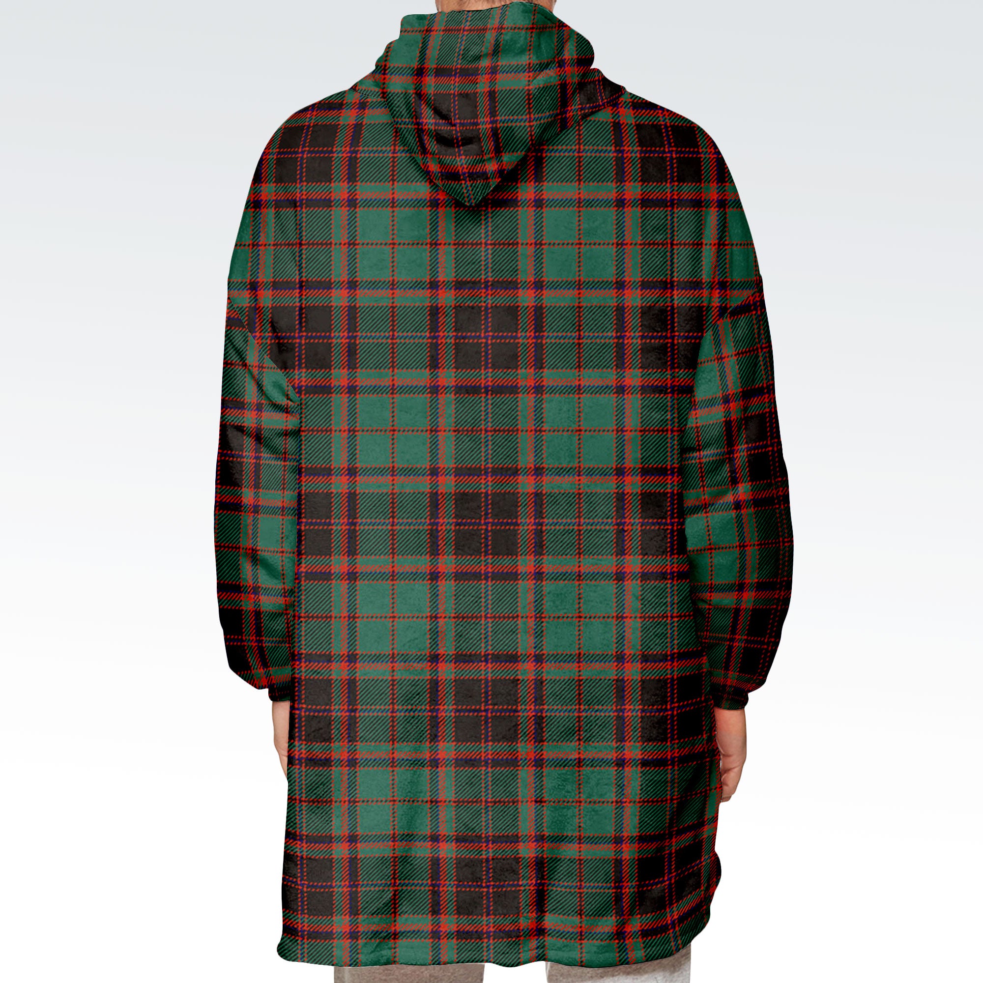 Buchan Ancient Tartan Hoodie Blanket