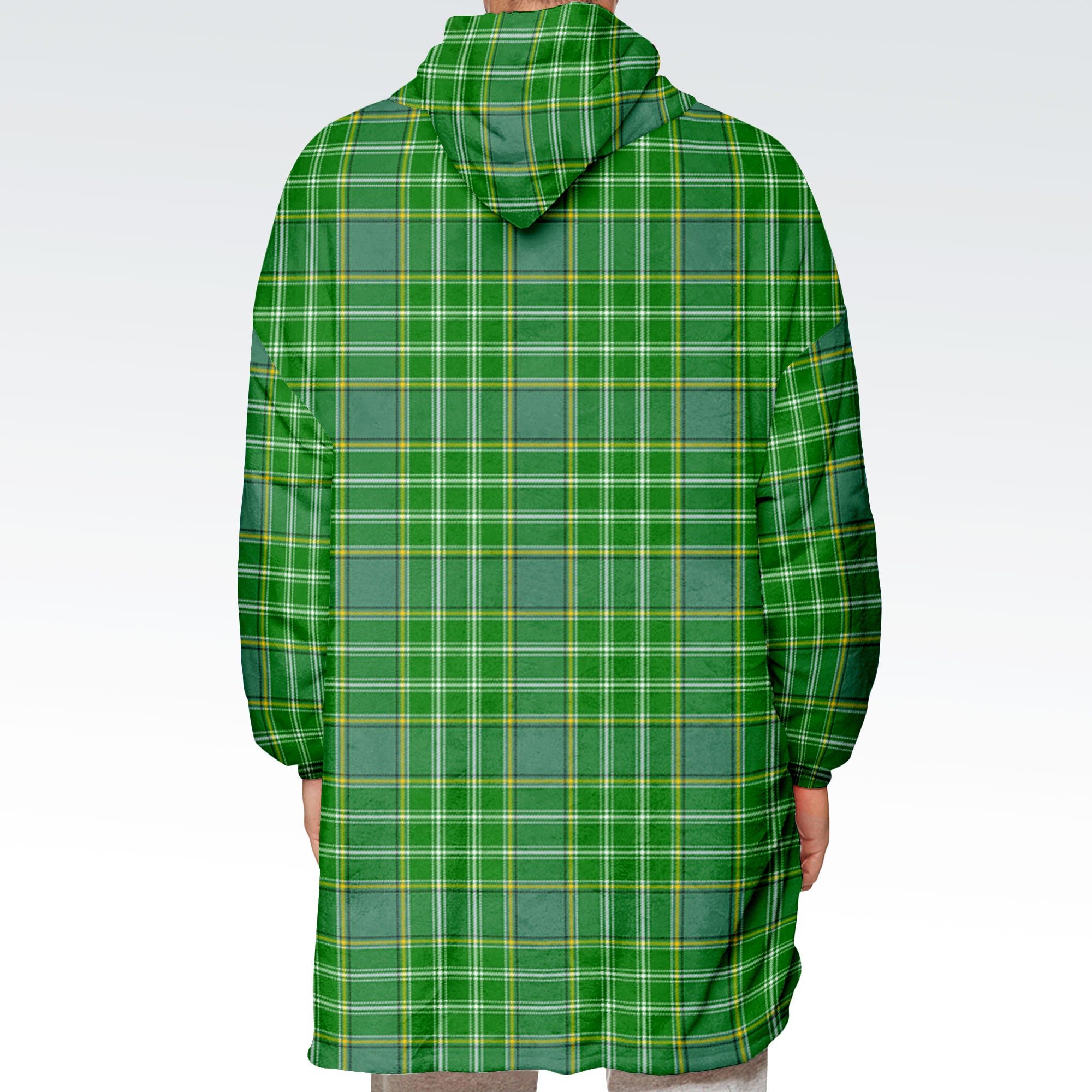 Currie or Curry Tartan Hoodie Blanket