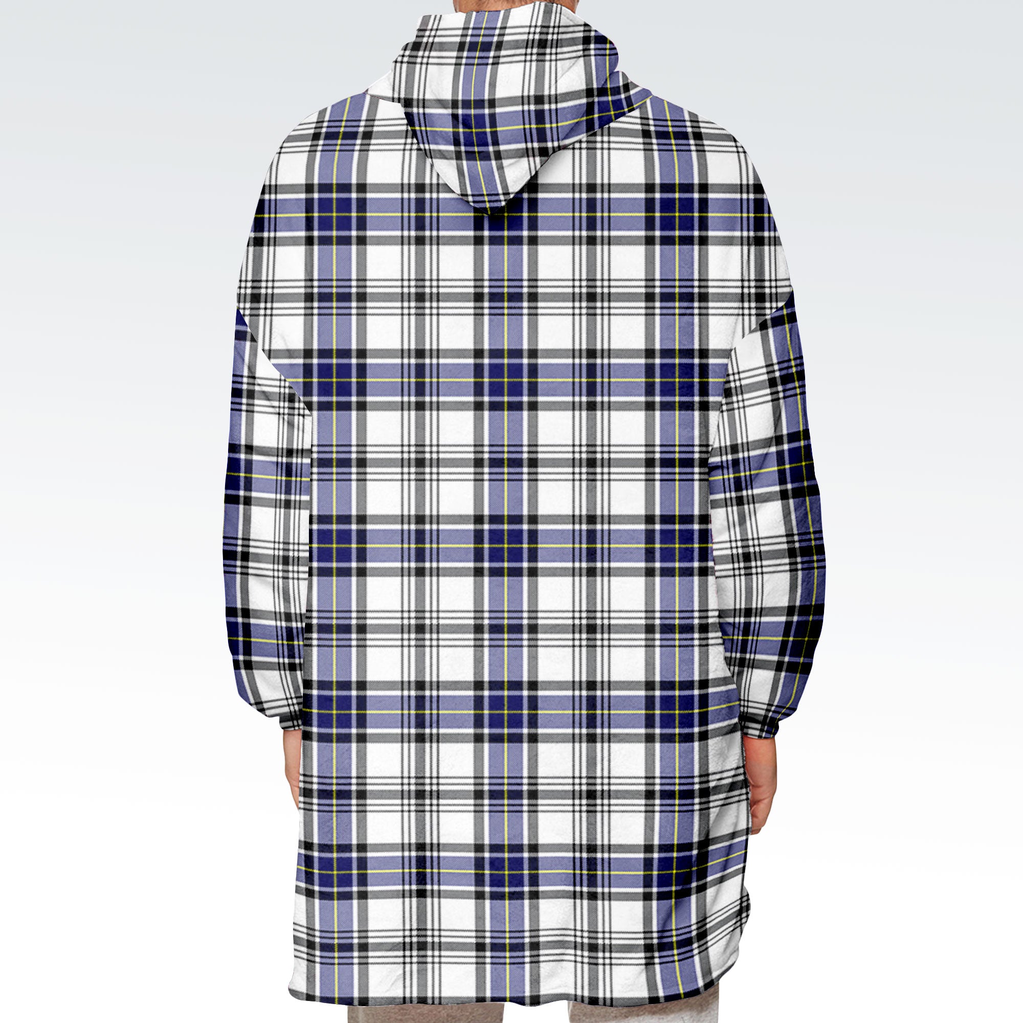 Hannay Modern Tartan Hoodie Blanket