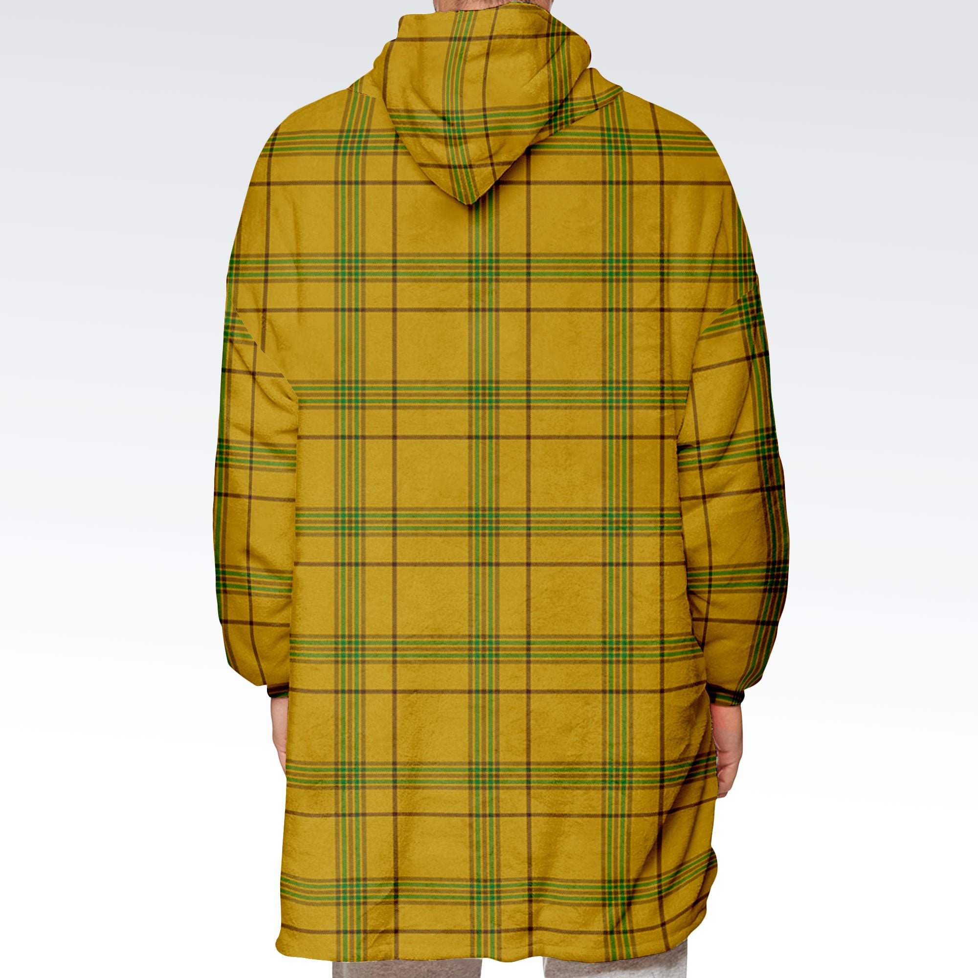 Houston Tartan Hoodie Blanket