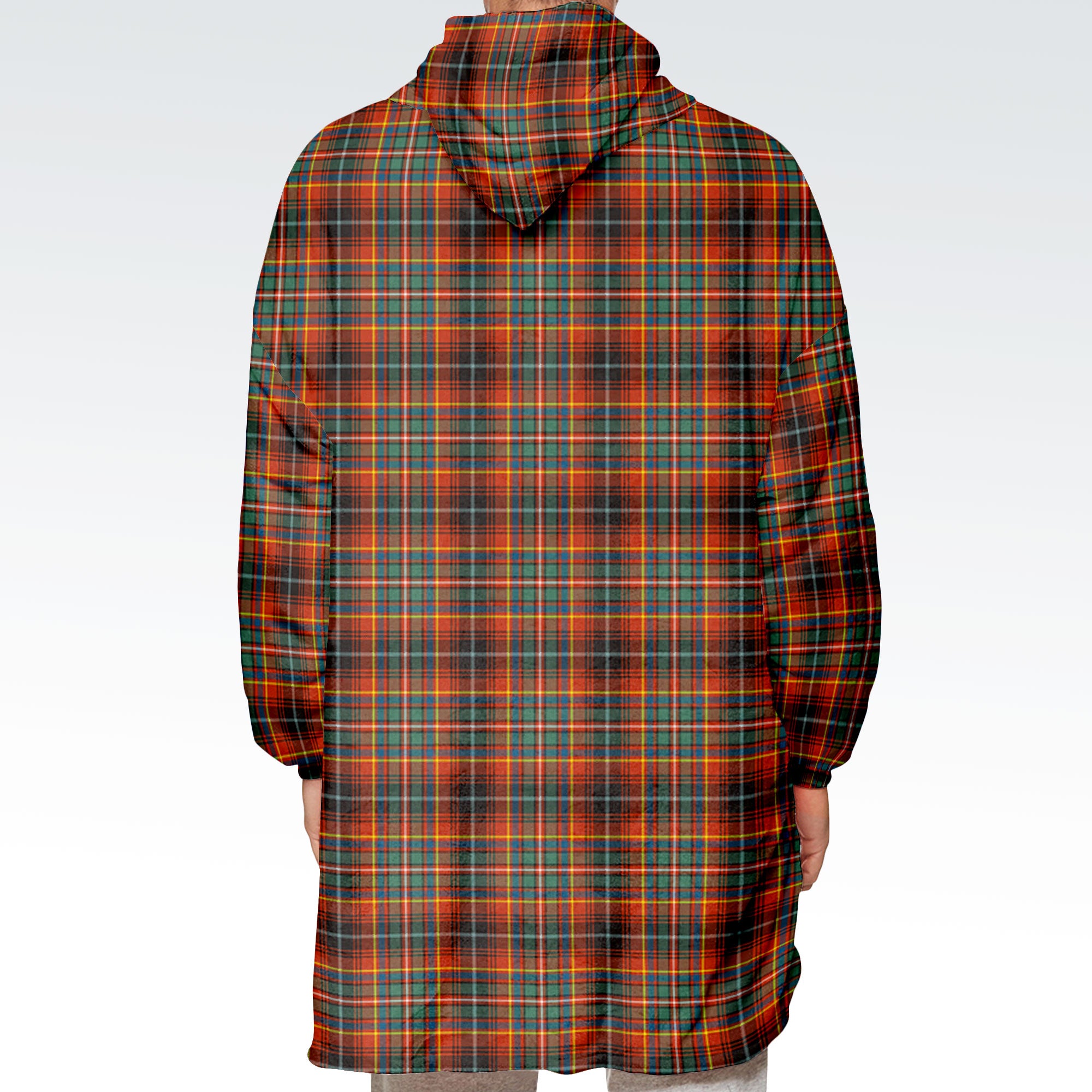 Innes Ancient Tartan Hoodie Blanket