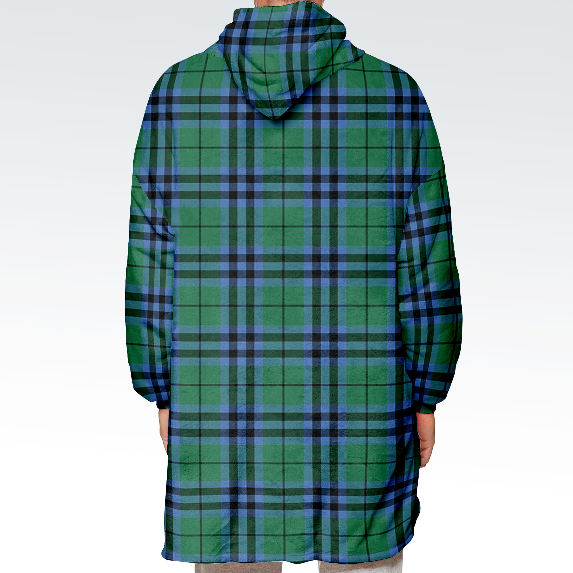 Keith Ancient Tartan Hoodie Blanket