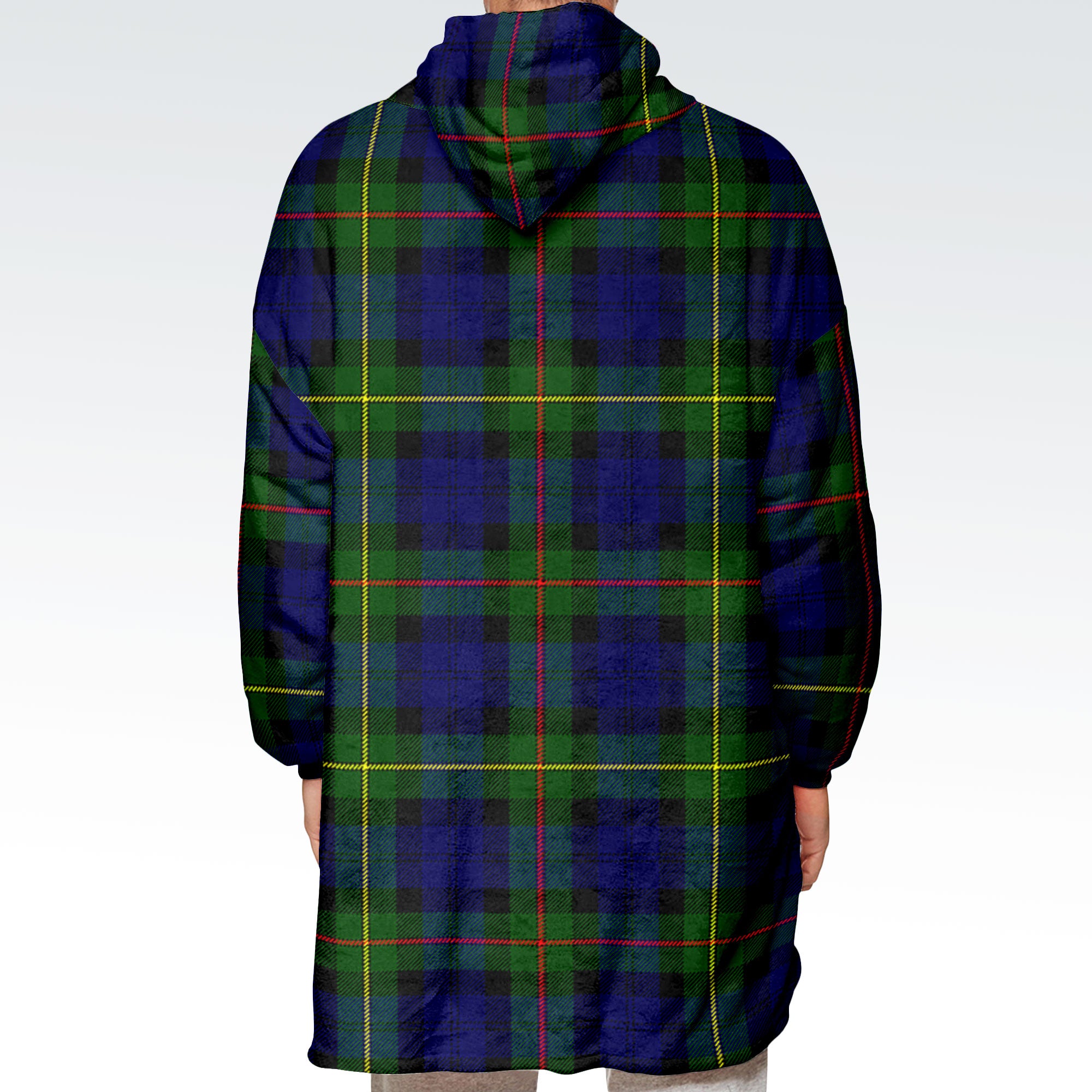 MacEwan Modern Tartan Hoodie Blanket