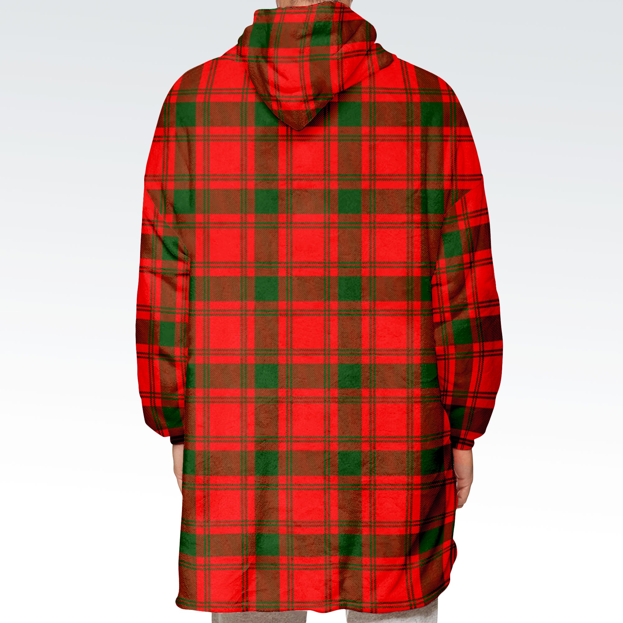 MacQuarrie Tartan Hoodie Blanket