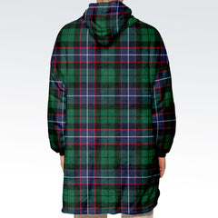 Mitchell Modern Tartan Hoodie Blanket