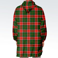 Pollock Tartan Hoodie Blanket