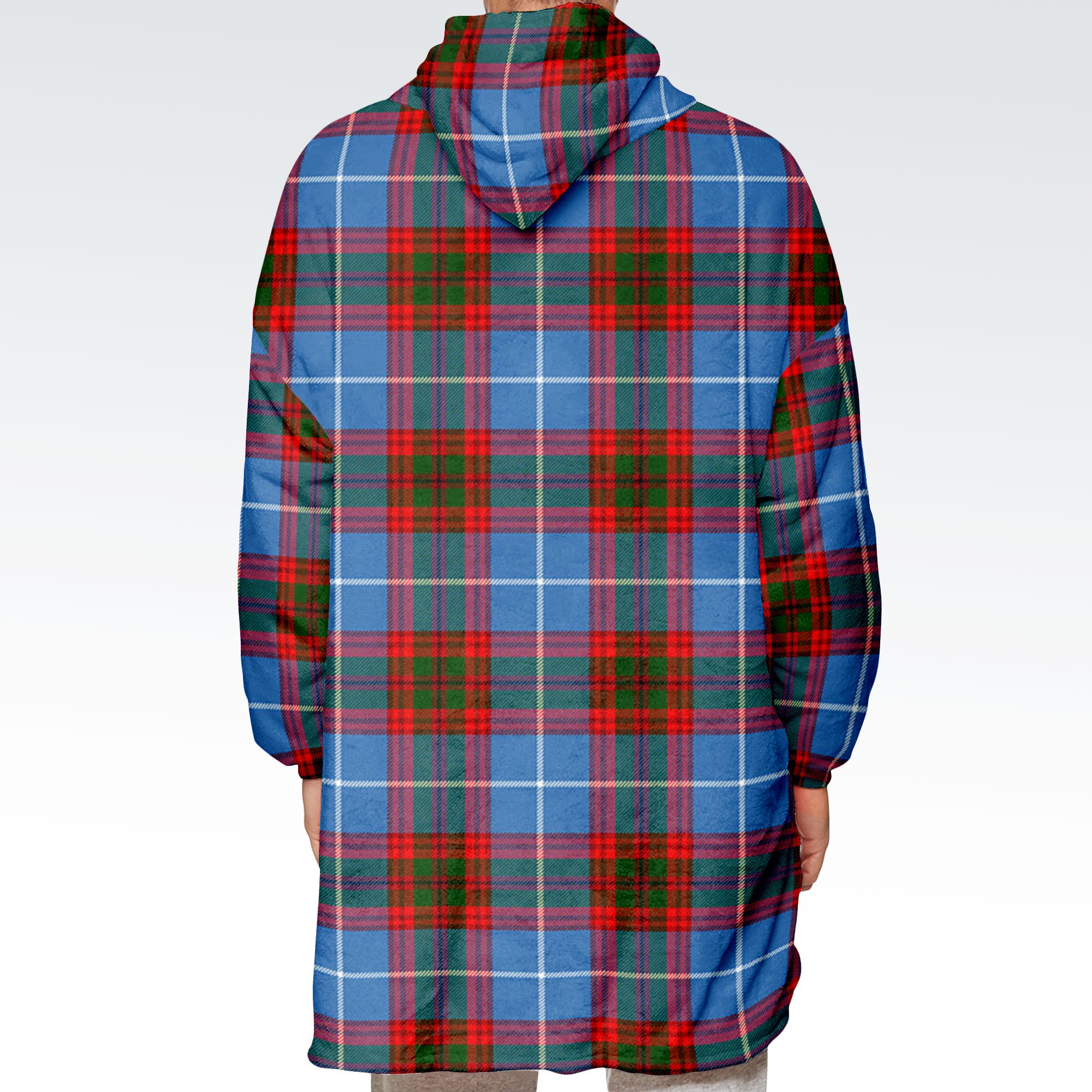 Preston Tartan Hoodie Blanket