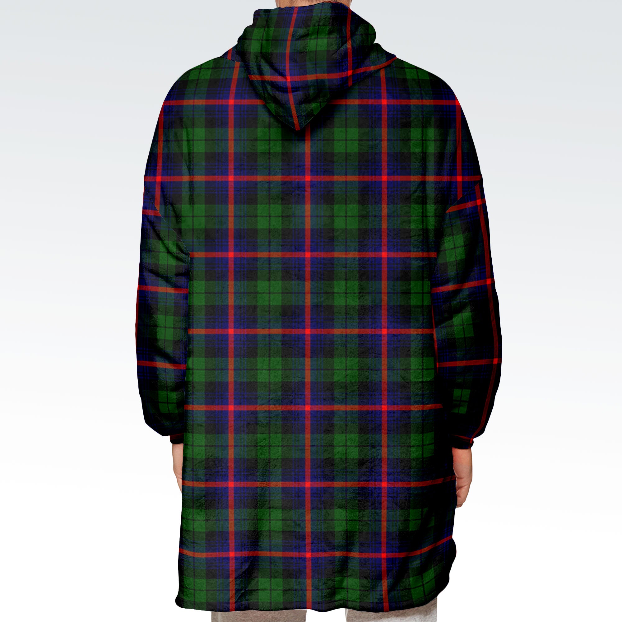 Urquhart Modern Tartan Hoodie Blanket