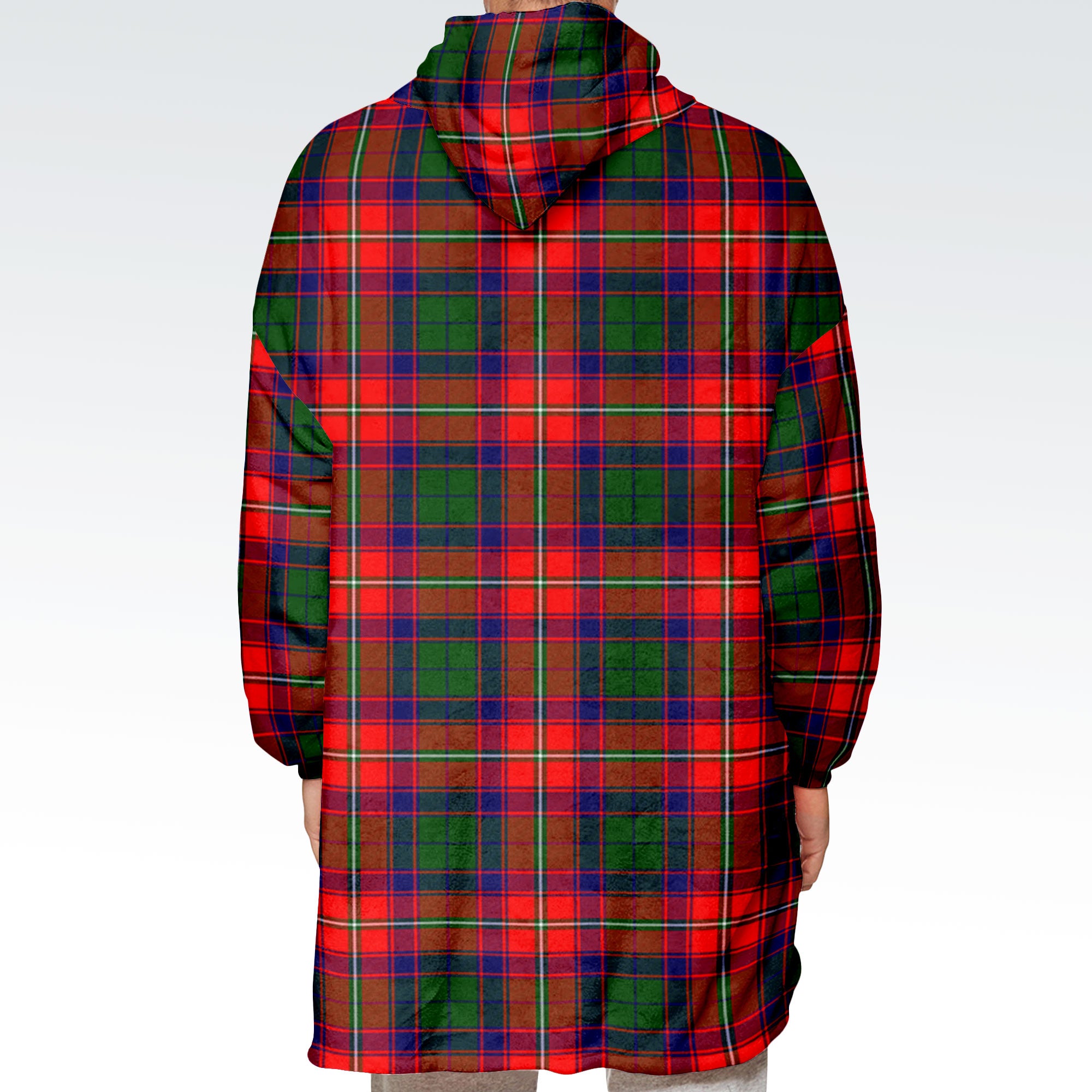 Wauchope (or Waugh) Tartan Hoodie Blanket