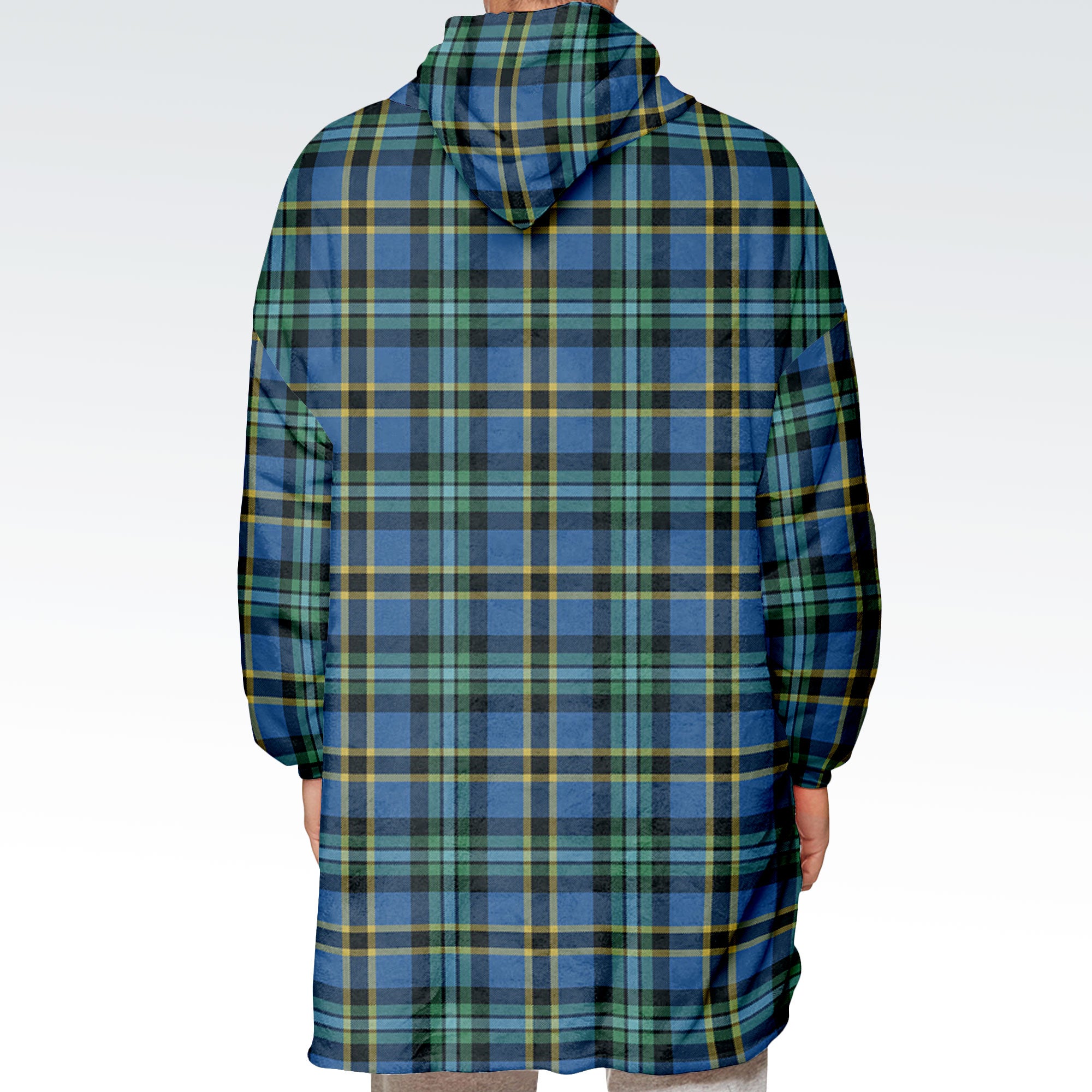 Weir Ancient Tartan Hoodie Blanket